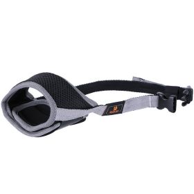 Mouth Cover To Prevent Eating Indiscriminately Large Labrador Dog (Option: Grey-2XL)